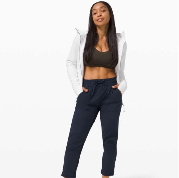 lululemon athletica Pants - Lululemon Beyond the Studio CropTrue Navy (First Release)